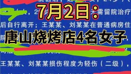 唐山烧烤店最新爆料信息,细节披露，真相渐明